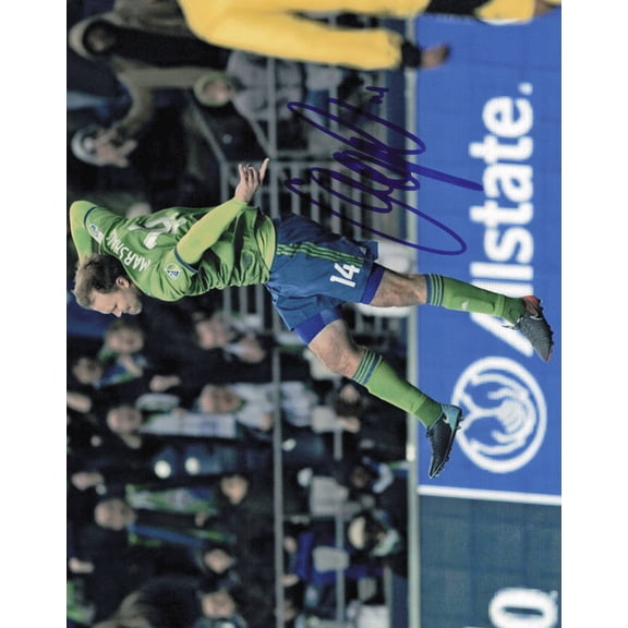 Chad Marshall Autographed 8x10 Photo Seattle Sounders SKU #244151