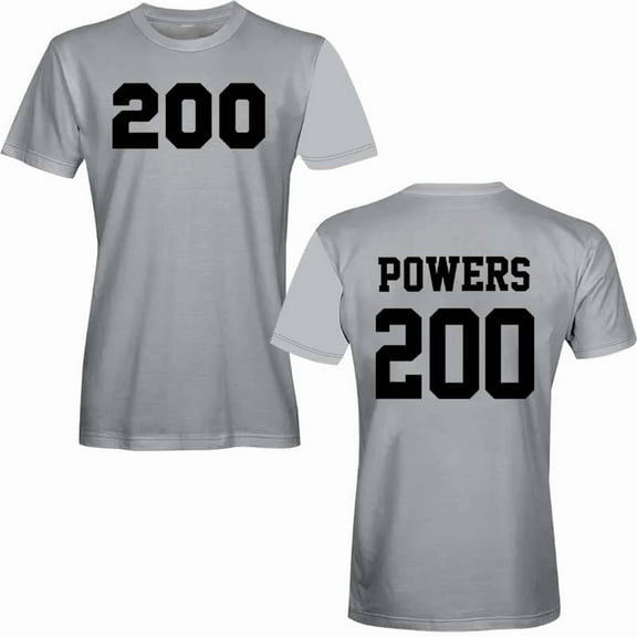 Chad Powers 200 Football Jersey T-shirt Summer Unisex Short-Sleeved Fashion Y2K Casual Stylish Design Tee