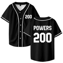 Chad Powers 200 Merch Baseball Jersey Shirt V-Neck Women Men Short Sleeve Streetwear Clothes