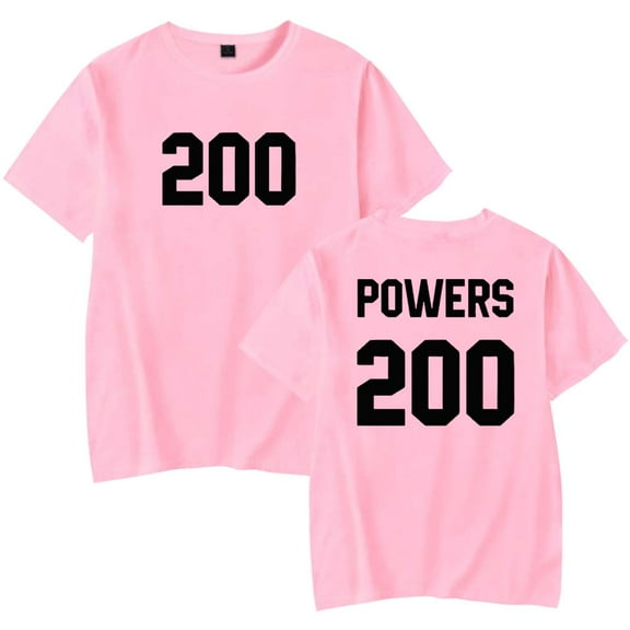 Chad Powers 200 Merch T-Shirt Women Men Casual Crewneck Short Sleeve Fashion Tee