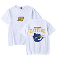 thumbnail image 1 of Chad Powers Merch South Georgia Catfish Logo Comedy Classic T-Shirt Short Sleeve Unisex Clothing For Summer, 1 of 2