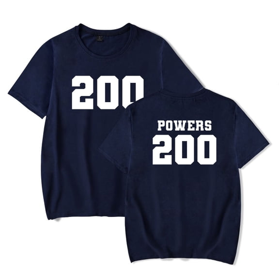 Chad Powers Number 200 Merch Graphic T-Shirt – Unisex Funny TV Character Short Sleeve Tee, Casual Streetwear for Series Fans