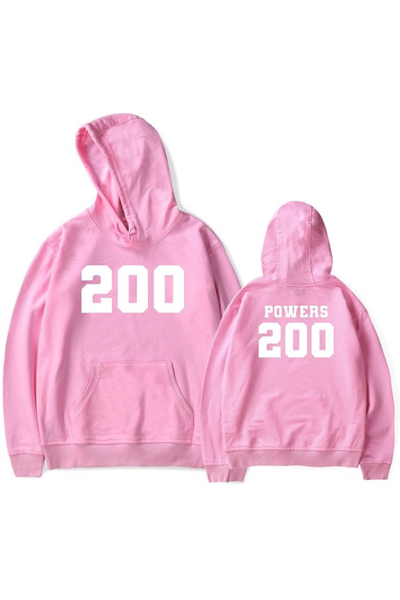 Chad Powers Number 200 Merch Hoodie – Unisex TV Character Drawstring Pullover Sweatshirt, Casual Fashion Merch for Series Fans