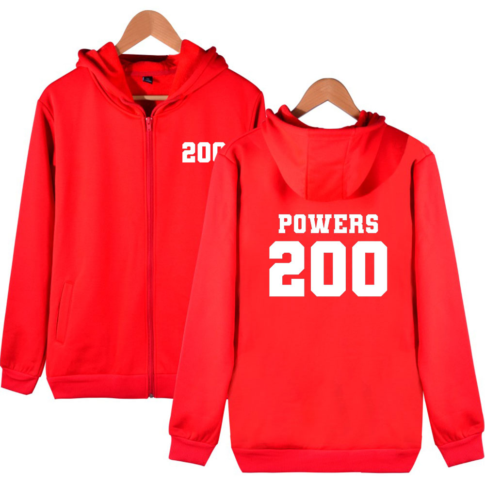 Chad Powers Number 200 Merch Zipper Hoodie – Unisex Full-Zip Graphic ...