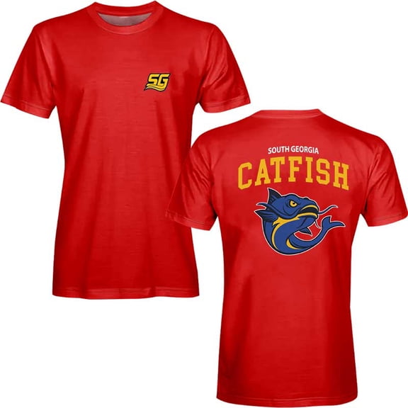 Chad Powers South Georgia Cat Fish Football Jersey T-shirt Summer Unisex Short-Sleeved Fashion Y2K Casual Stylish Design Tee