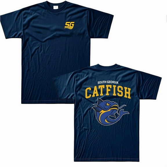 Chad Powers South Georgia Cat Fish T-shirt Summer Unisex Short-sleeved Fashion Y2K Casual Stylish Design Tee