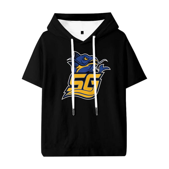 Chad Powers South Georgia Catfish Hooded T-Shirts Women Men Short Sleeve Tee Casual Fashion Clothes