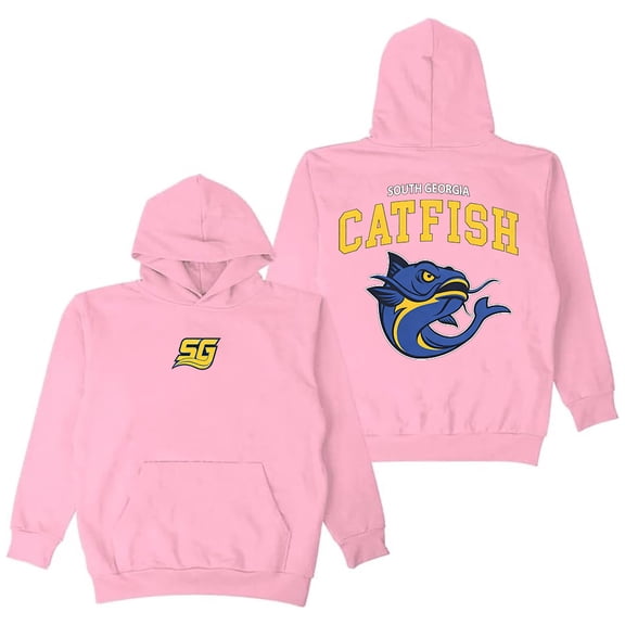 Chad Powers South Georgia Catfish Logo Hoodie Long Sleeve Streetwear Women Men Hooded Sweatshirts