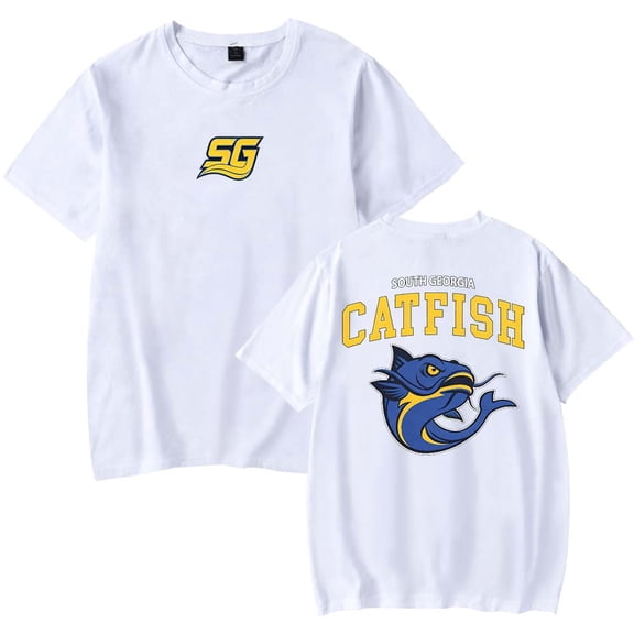 Chad Powers South Georgia Catfish T-Shirt Women Men Casual Crewneck Short Sleeve Fashion Tee