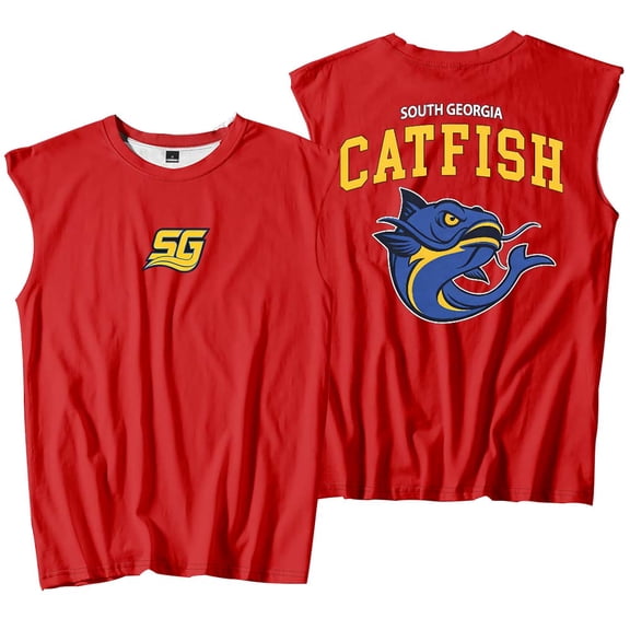 Chad Powers South Georgia Catfish Tank Tops Sleeveless T-Shirt port Vest Women Men Casual Outdoor Sportwear