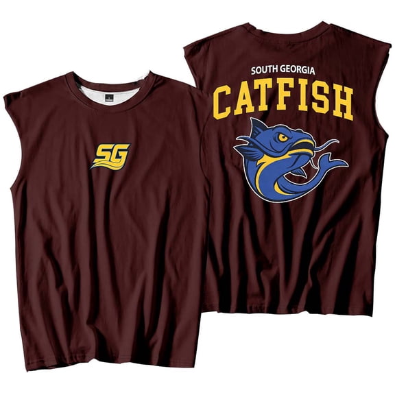 Chad Powers South Georgia Catfish Tank Tops Sleeveless T-Shirt port Vest Women Men Casual Outdoor Sportwear