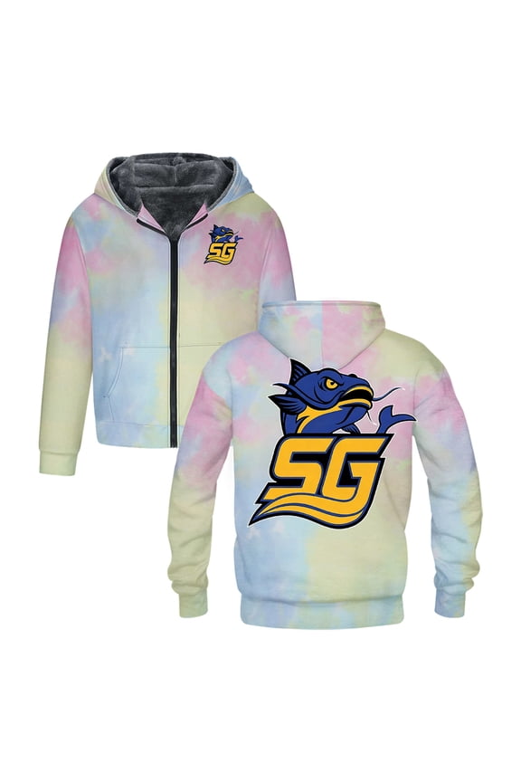 Chad Powers South Georgia Catfish Zipper Hoodie Unisex Long Sleeve Jacket Parkas Women Men Winter Coat