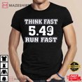 Chad Powers Think Fast Run Fast 5.49 Football TShirt