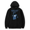 thumbnail image 1 of Chad Powers Think Fast Run Fast Merch Hoodie – Unisex TV Character Drawstring Pullover Sweatshirt, Casual Fashion Merch for Series Fans, 1 of 7