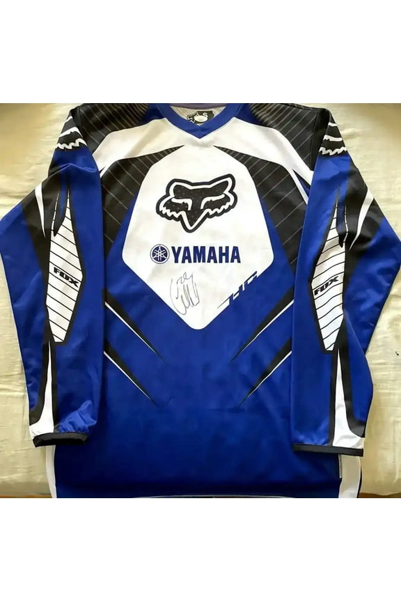 Chad Reed autographed Yamaha Fox Racing motocross or supercross jersey JSA