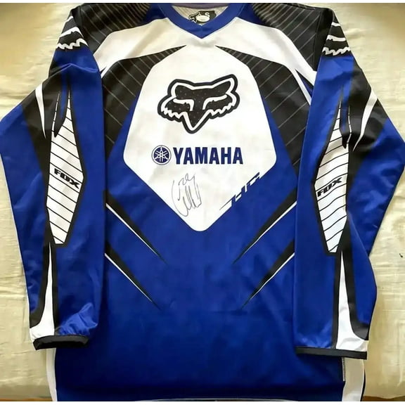 Chad Reed autographed Yamaha Fox Racing motocross or supercross jersey JSA