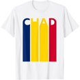 thumbnail image 1 of Chad T-Shirt Vintage Chad Flag Tee Chadian Flag Tshirt T-Shirt, 1 of 4