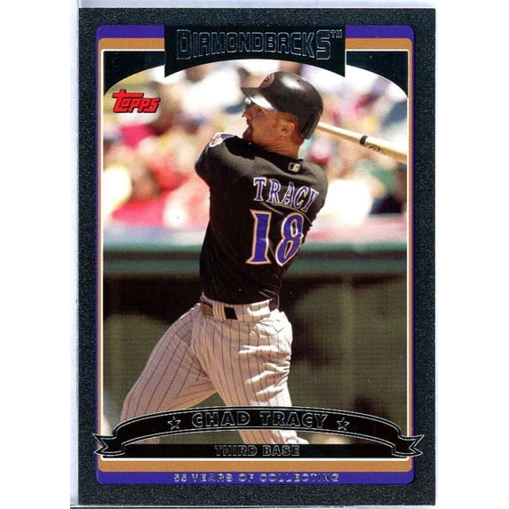 Chad Tracy Card 2006 Topps Black #118