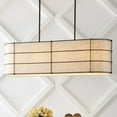 thumbnail image 1 of JONATHAN Y Chadwick 42" 4-Light Rustic Farmhouse Iron Linear LED Pendant, Oil Rubbed Bronze, 1 of 9
