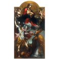 thumbnail image 1 of Chael The Archangel And A Holy Bishop (Madonna Con Bambino San Michele Arcangelo E Un Santo Vescovo) Print (18 x 24), 1 of 1