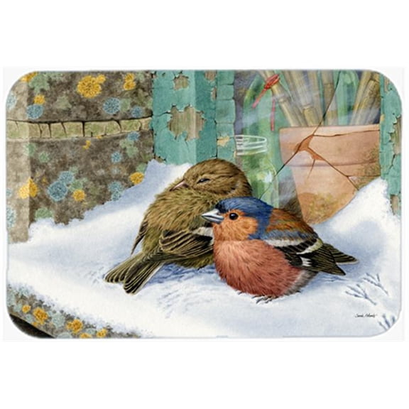 Chaffinches Glass Large Cutting Board