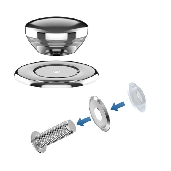 Lid Handle of Chafing Dish Buffet Set: TINANA 5QT Stainless Steel Chafing Dishes with Glass Lid & Lid Holder, Round Food Warmers for Parties, Events, Wedding