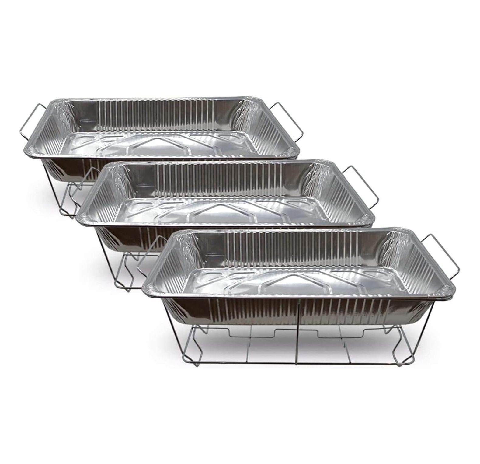 Chafing Dish Buffet Set Disposable Buffet Servers and Warmers, Buffet