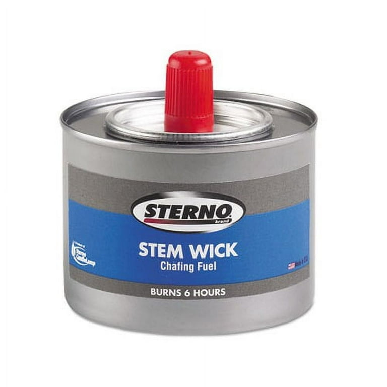 Chafing Fuel Can With Stem Wick, Methanol, 6 Hour Burn, 1.89 g, 24/Carton
