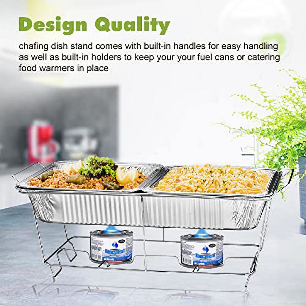 Buffe Rack Chafing Wire Rack Buffet Stand - 12 Pack Full Size Racks For Dish ...