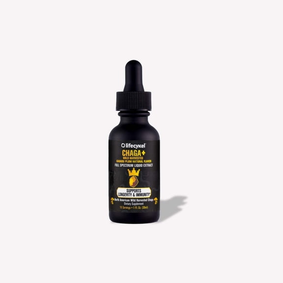 Lifecykel Chaga Mushroom Extract 1oz