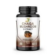 thumbnail image 1 of Chaga Mushroom Extract (Inonotus Obliquus) With 30% Polysaccharides 60 Veg Caps, 1 of 10