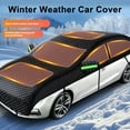 thumbnail image 1 of Chagetd Car Windshield Snow Cover Foldable Design Anti-Freezing Frost-proof Simple Installation Window Ice Snow Cover Car Exterior Accessory, 1 of 8