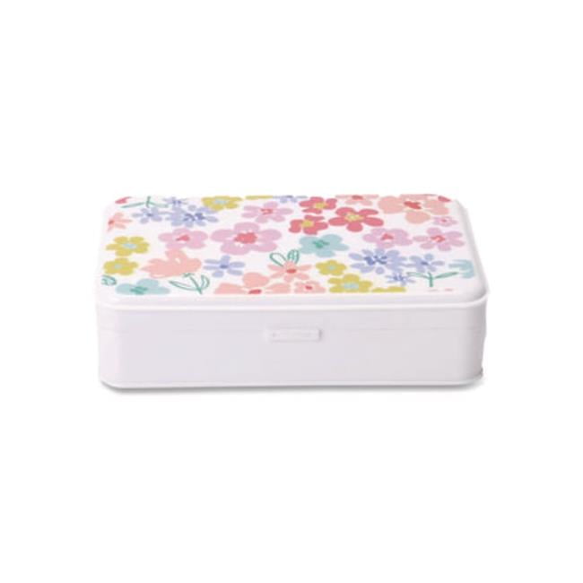 Chagrinova CH7FI68187 Formit Floral Pattern Pencil Case - Pink, Yellow & Green
