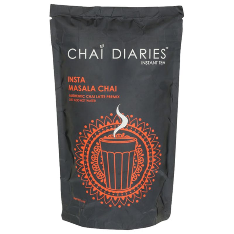 Chai Diaries Insta Masala Chai Authentic Chai Latte Premix 14 oz