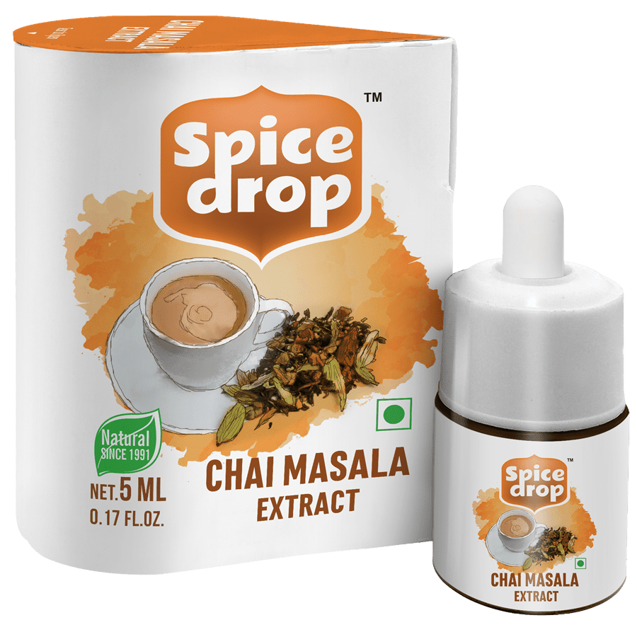 Spice Drop Chai Masala Liquid Spice, 0.17 fl oz