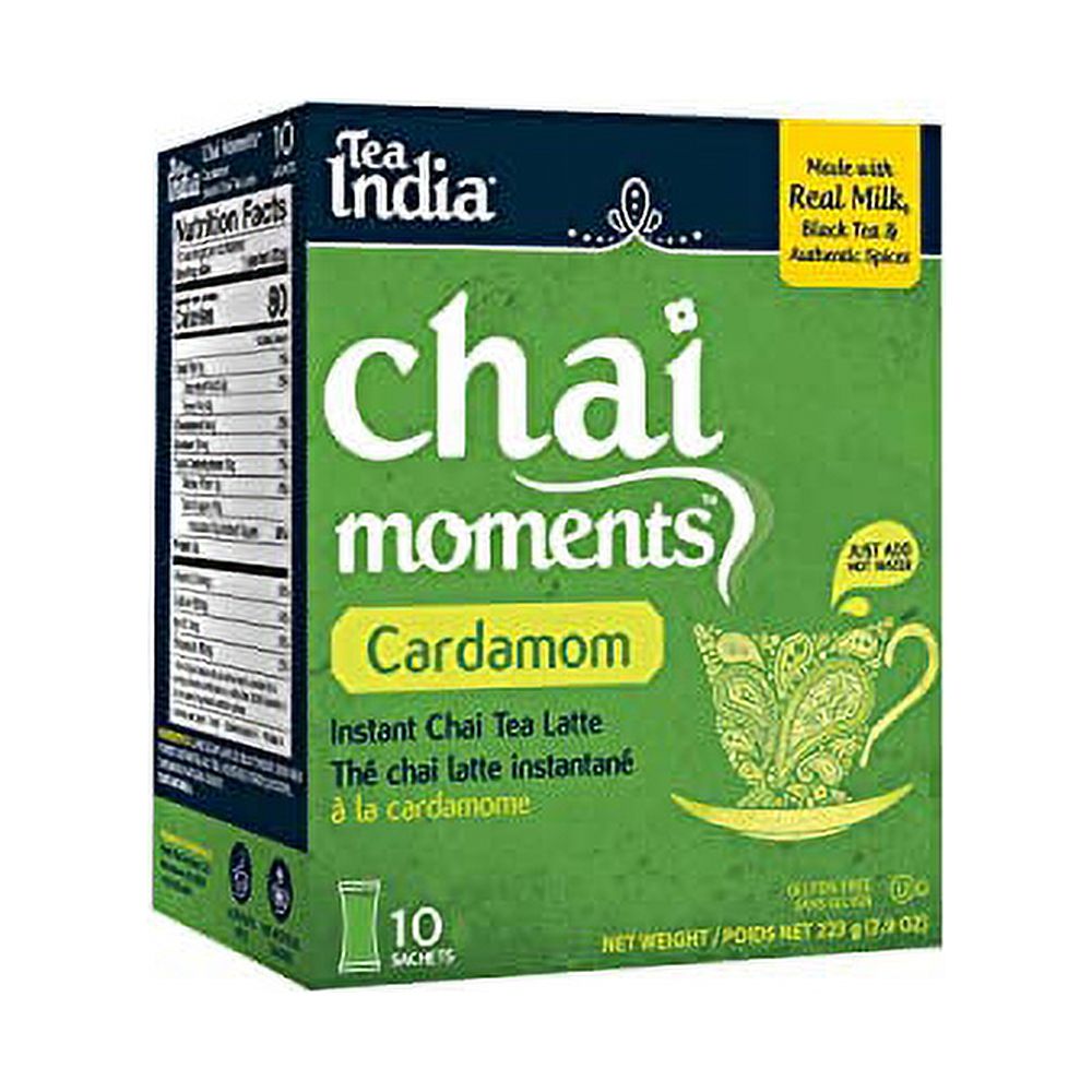 Chai Moments Cardamom Chai Latte Mix Flavorful Blend Of Premium Black
