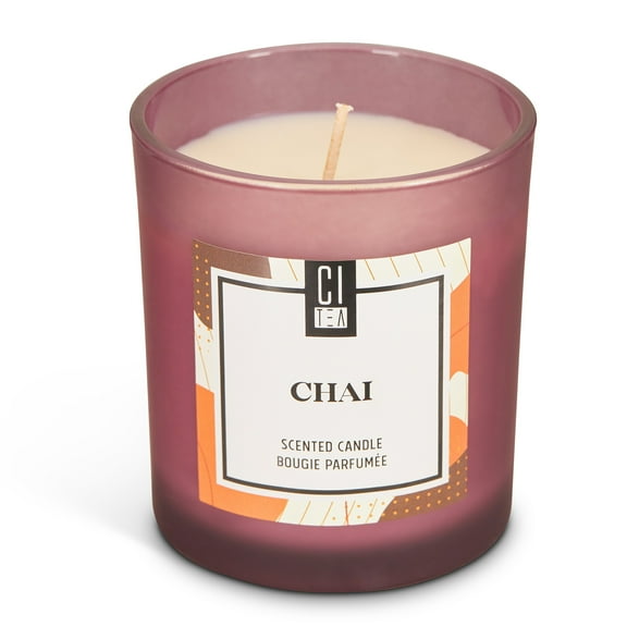 Chai Soy Wax Candle - Orange, Cinnamon and Cloves - 8 oz - Citea