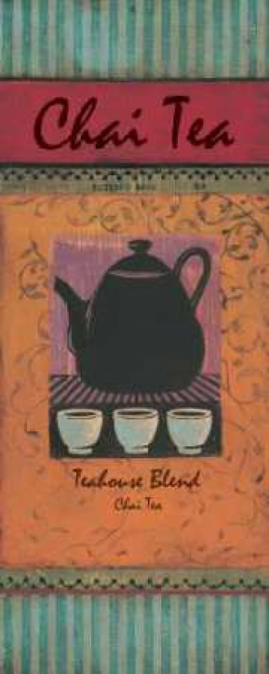 Chai Tea Canvas Art - Gregory Gorham (10 x 20)
