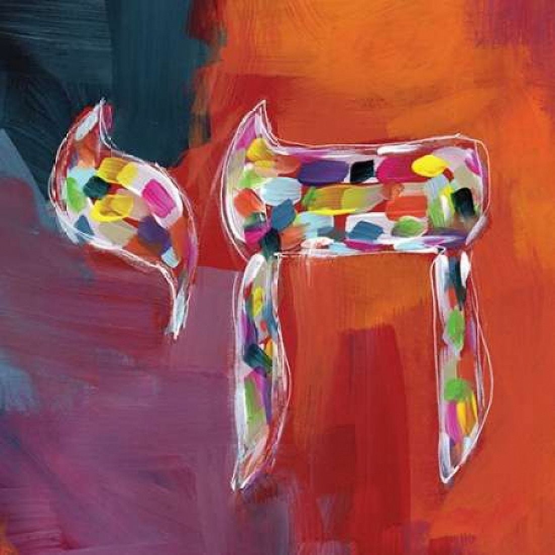 Chai of Colors Canvas Art - Linda Woods (24 x 24)