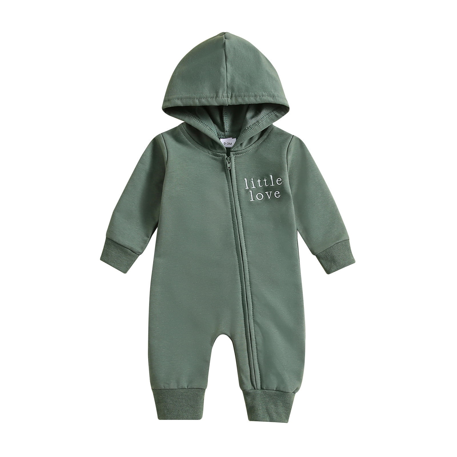 Chailin Baby Boy Clothes Baby Boys Valentine's Day Long Sleeve Hooded