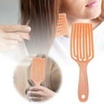 Chailin Curved Vented Hair Brush Fast Drying Detangling Massage Brushes