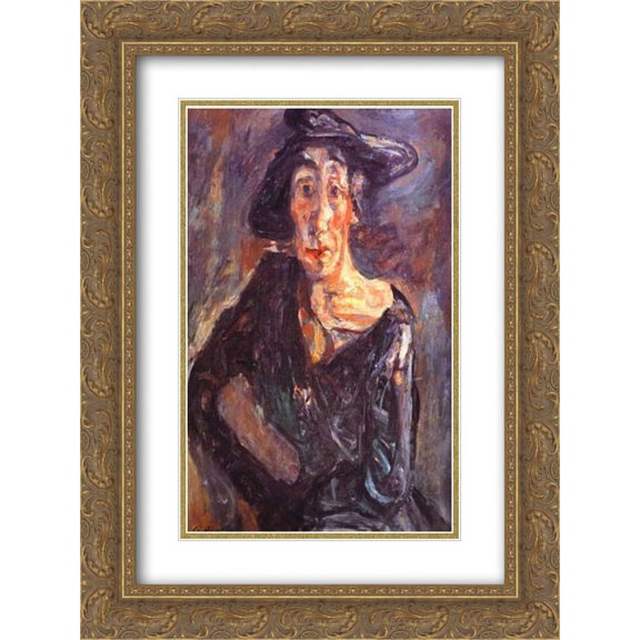 Chaim Soutine 2x Matted 20x24 Gold Ornate Framed Art Print 'Desolation'