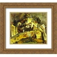 thumbnail image 1 of Chaim Soutine 2x Matted 24x20 Gold Ornate Framed Art Print 'Landscape at Cagnes', 1 of 2