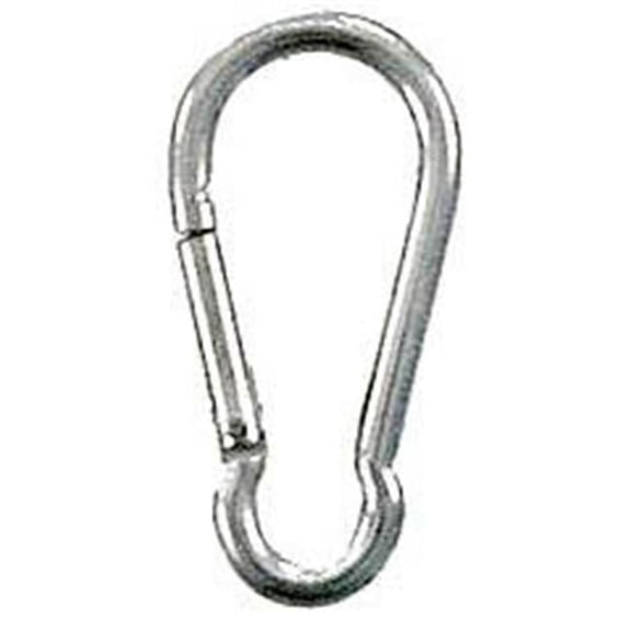 Chain 2-.38 in. Zinc Spring Snap Links T7645016