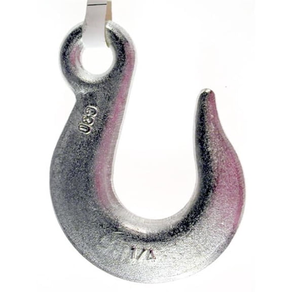 Chain .25in. Zinc Plated Grade 30 Eye Slip Hook