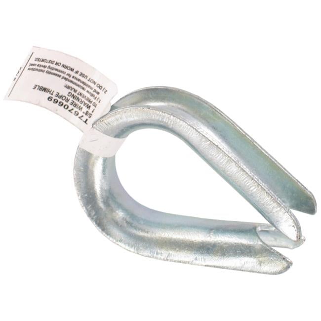 Chain .63in. Zinc Wire Rope Thimble