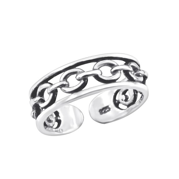 Chain 925 Sterling Silver Toe Ring