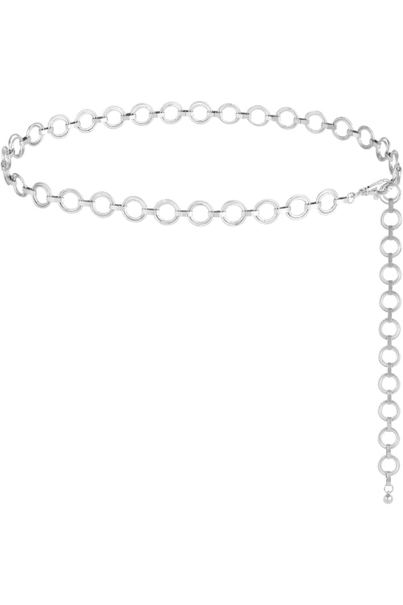 Chain Belt for Women Metal Waist Chain Fashion Multilayer Chain Belts for Dress