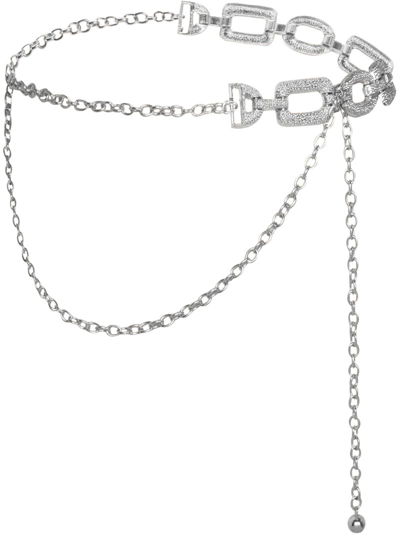 Chain Belts for Women Adjustable Metal Waist Belly Chains 