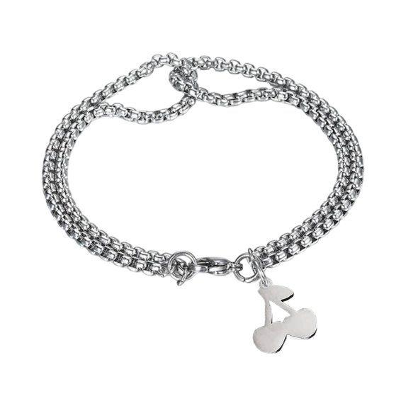 Chain Bracelet for Women Men, Stainless Steel Bracelets, Minimalist Chain Jewelry, Fashion Accessories, Gift for Mom, Wife, Valentine's Day
